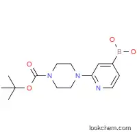 (2-(4-(tert-butoxycarbonyl)piperazin-1-yl)pyridin-4-yl)boronic acid